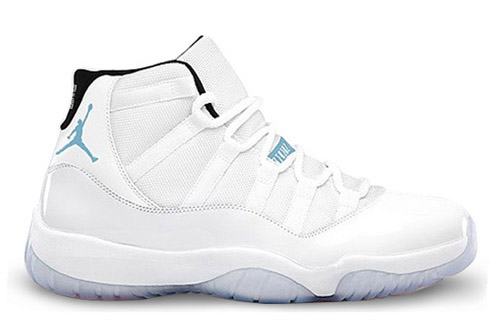Jordan XI Women White/Blue Columbia