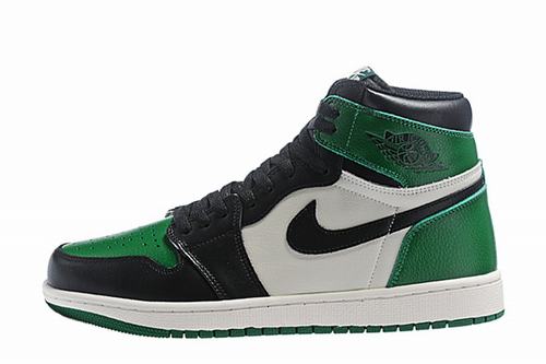 Air Jordan 1 Retro White Green Black-212