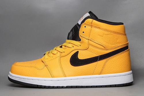 Air Jordan 1(1) High Yellow Black OG-249