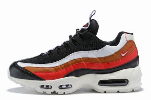 Air Max 95 Women Black White Red Brown