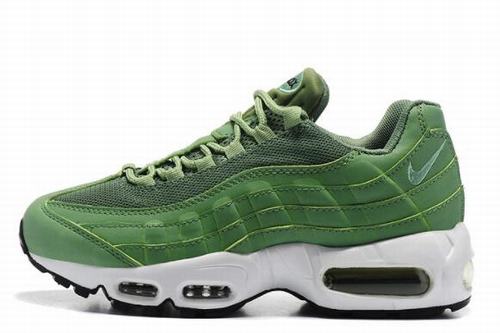 Air Max 95 Women Army Green White-16