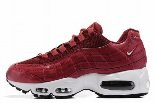 Air Max 95 Women Wine Red White-18