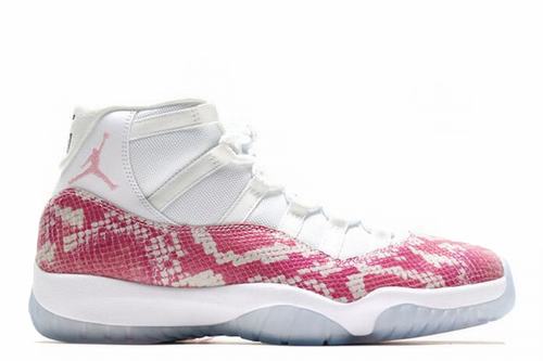 Air Jordan XI(11) High Pink Snakeskin
