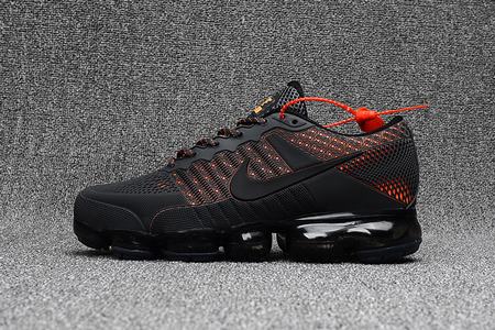 Air VaporMax Flyknit 2018 Black Orange-7