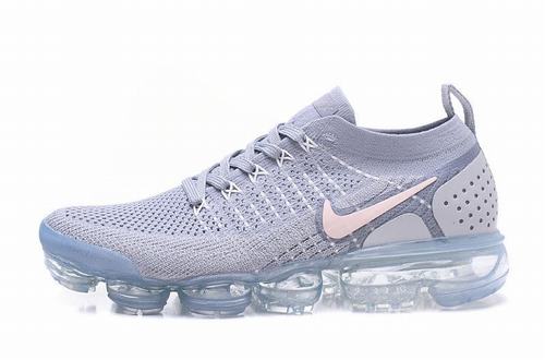 Air VaporMax Flyknit 2 Silver Gray-36