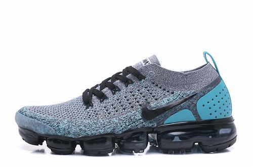 Air VaporMax Flyknit 2 Grey Blue Black-44
