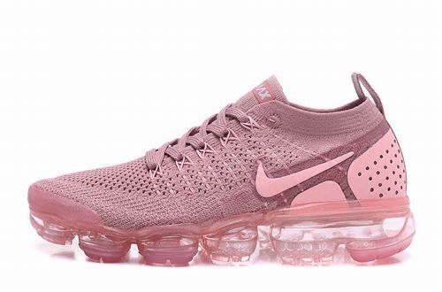 Air VaporMax Flyknit Dark Pink Women-20
