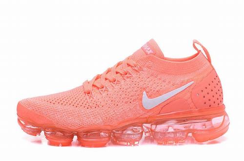 Air VaporMax Flyknit Orange White Women-21