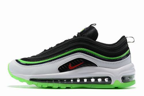 Air Max 97 Women Black Green Silver-15