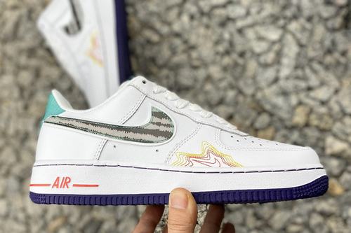 Air Force One Low White Green-66