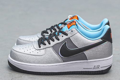 Air Force One Low Silver Blue Black-71