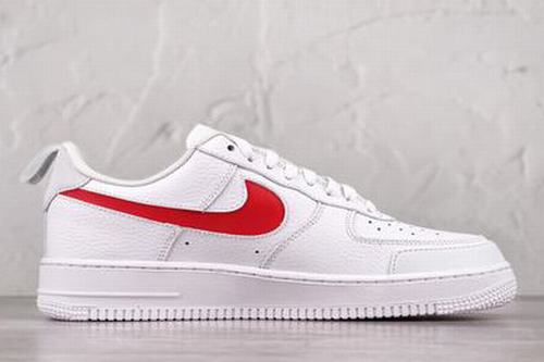 Air Force One Low Utility White Red-91