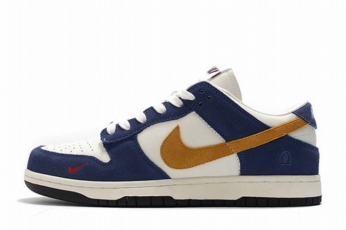 Dunk SB Low Navy White Yellow