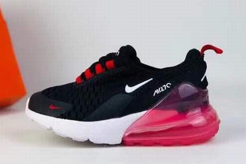 Air Max 270 Black Red White Kids