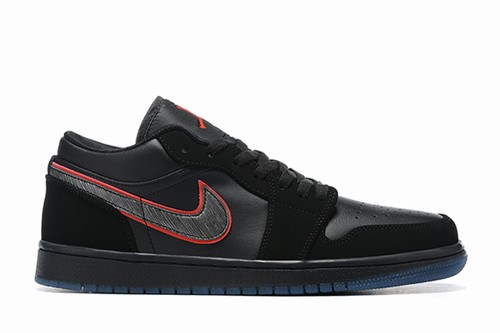 Retro Air Jordan 1 Black Orange Low