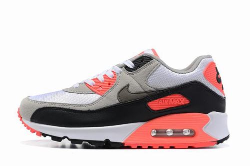 Air Max 90 Grey White Black Pink