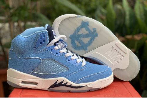 Retro Air Jordan 5 PE NCAA UNC