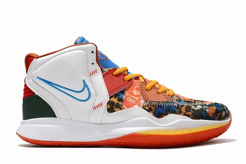 Kyrie Irving 8 GS White Red Blue Yellow
