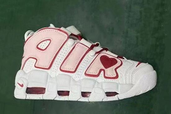Air More Uptempo White Pink Women