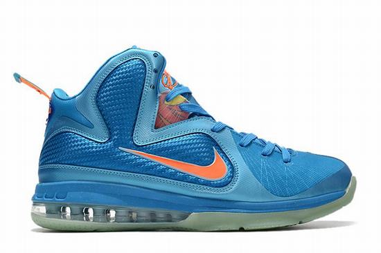 LeBron 9 Blue Orange