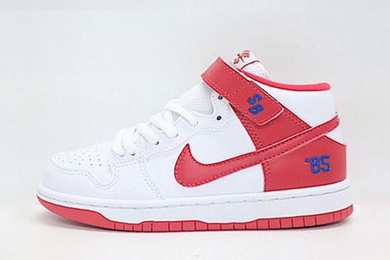 Dunk SB Mid Red Blue Kids