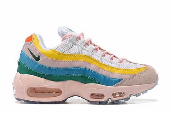 Air Max 95 Blue Green Yellow Pink GS