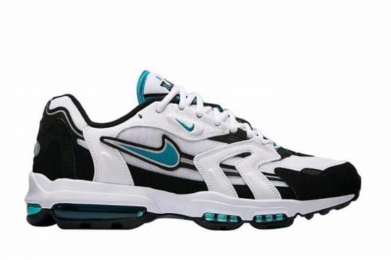Air Max 96 II White Black Green