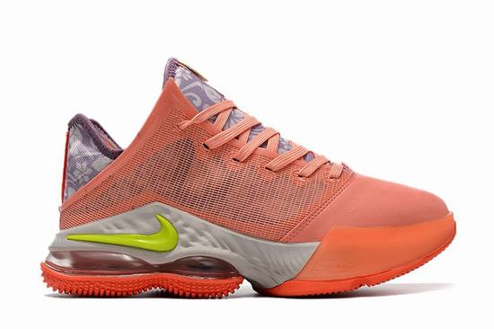 Zoom LeBron 19 Low Orange Green