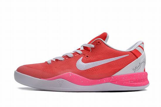 Zoom Kobe 8 Pinke White GS